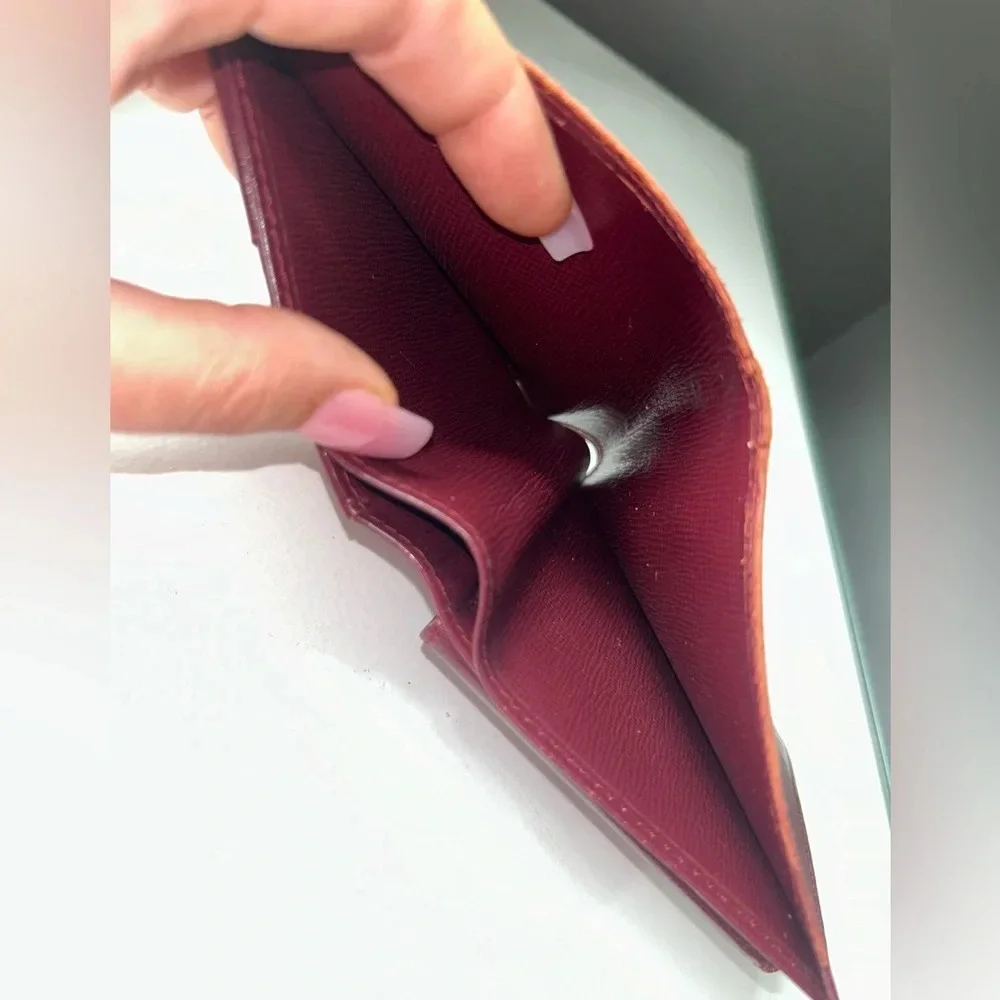 Cartier Signature color bifold wallet